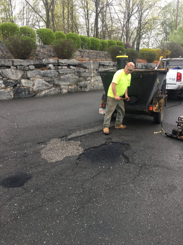 pot hole repairs